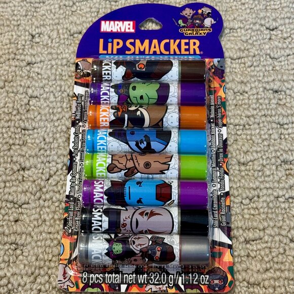 8 Piece Lip Smacker Marvel Lip Balm - Picture 1 of 1